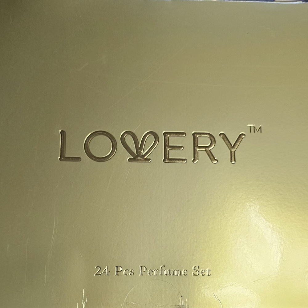 Lovery Gold 24-Piece Perfume Set